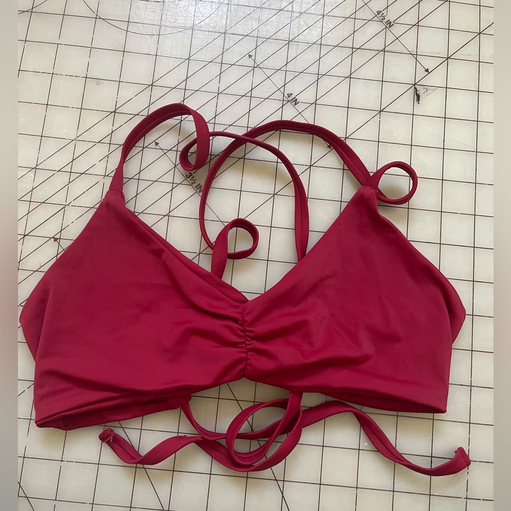 Fused Hawaii bikini top size extra small or small